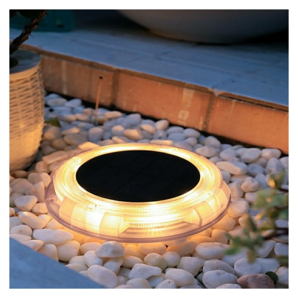 Lampe. Solcelle LED udendørs lys, have indbygget jordlys til h