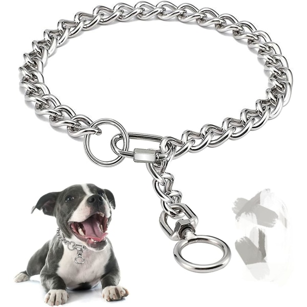 0,3 * 45cm , Colliers de Chien de cha?ne, en metall och Acier Inox