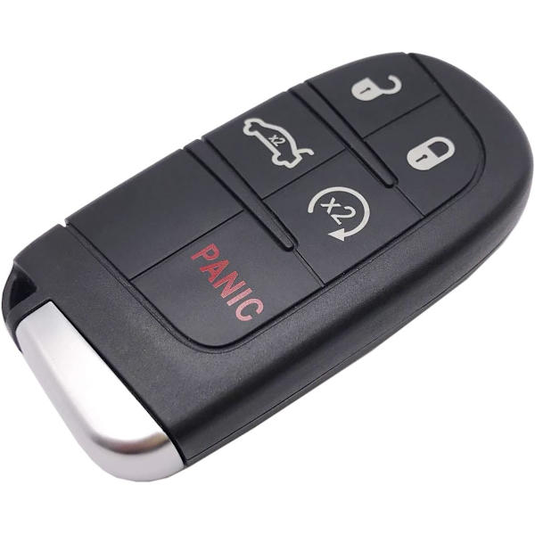 5 knappar Smart ersättning fjärrnyckel fob fodral passar för Je