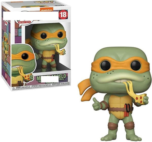 Retro Leksaker: Teenage Mutant Ninja Turtles - Michelangelo Multicol