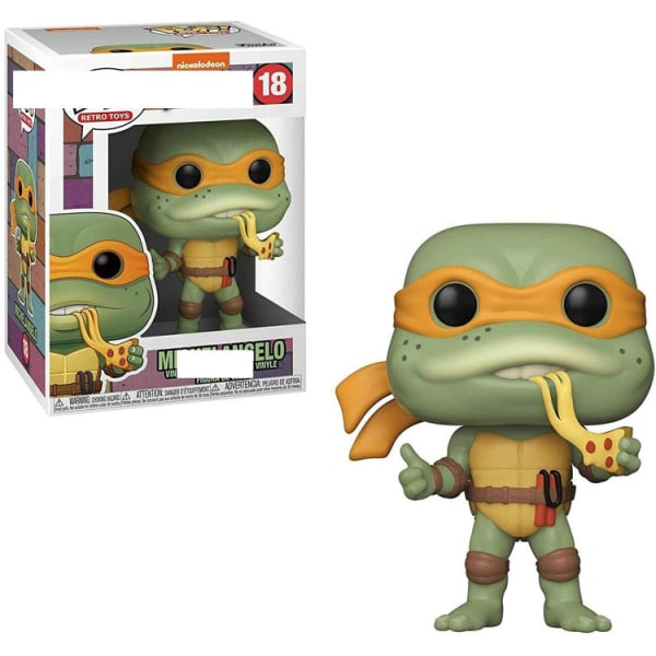 Retro Toys: Teenage Mutant Ninja Turtles - Michelangelo Multicol