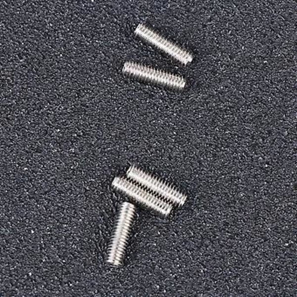 25 stk. Højdejustering Elektrisk Basguitar Bro Saddles Sekskantskruer Tremolo Bro Hex Skruer til Tremolo Elektrisk Guitar Bas (M3x12mm/M3x10mm