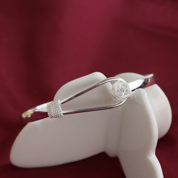 Kuuma uusi rannekoru naisille hieno elegantti kukka rannekoru säädettävä