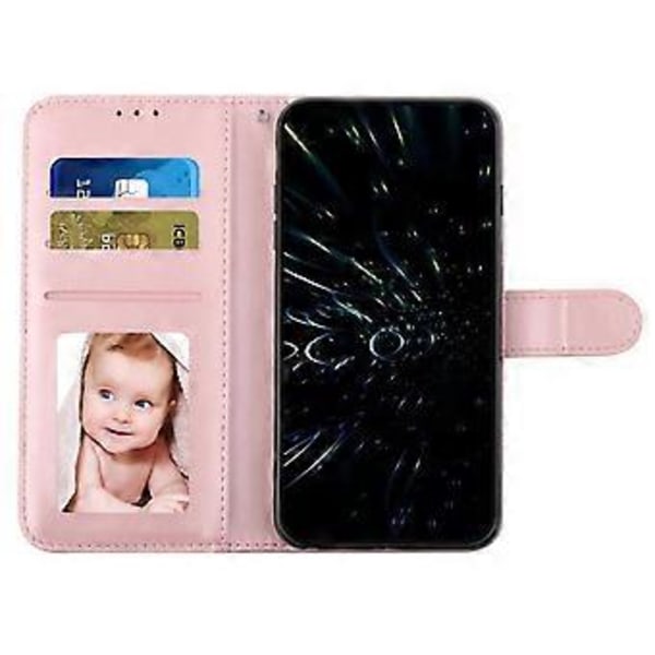 Samsung Galaxy A06 -puhelimen suojakotelo, jalustallinen, läppämallinen, suojaava nahkainen puhelinkotelo Style C