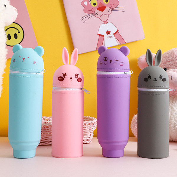 PuniLabo Stående Penneetui (Pen Holder) Stor Bjørn 6 x 21 cm