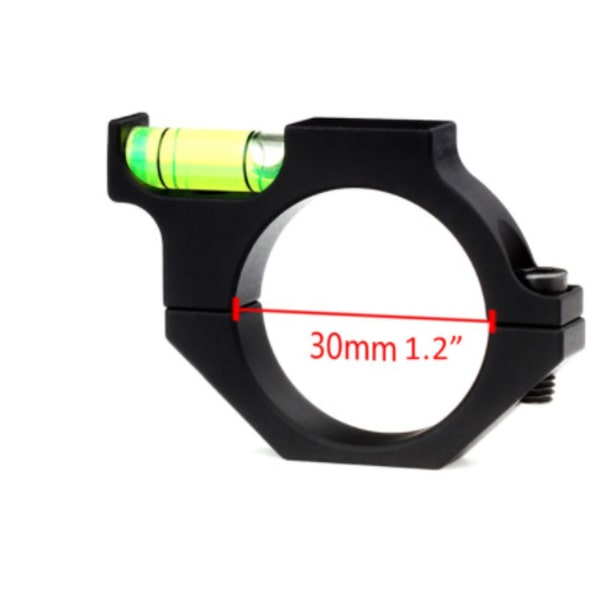 30mm tai 25,4mm putki kiväärin tähtäimen vesivaa'alle