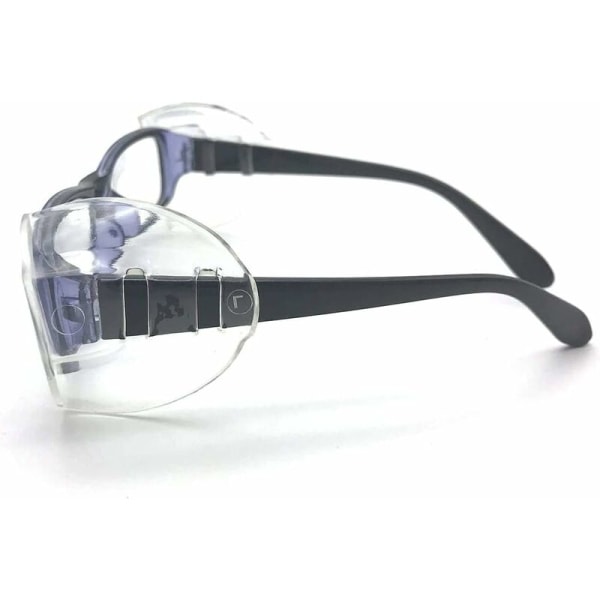 Vingformade Glasögon, Halksäkra Skyddsglasögon Sidoskydd