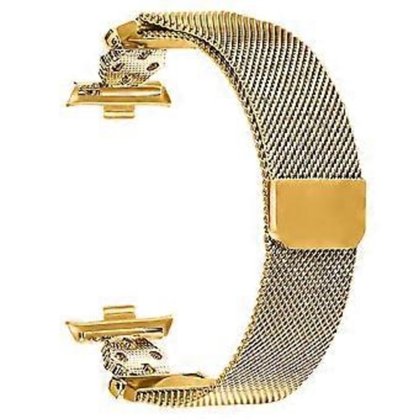 Til Xiaomi Smart Band 8 Pro Milanese Armbånd Blomst Rustfrit Stål Magnetisk Mesh Urrem Style A