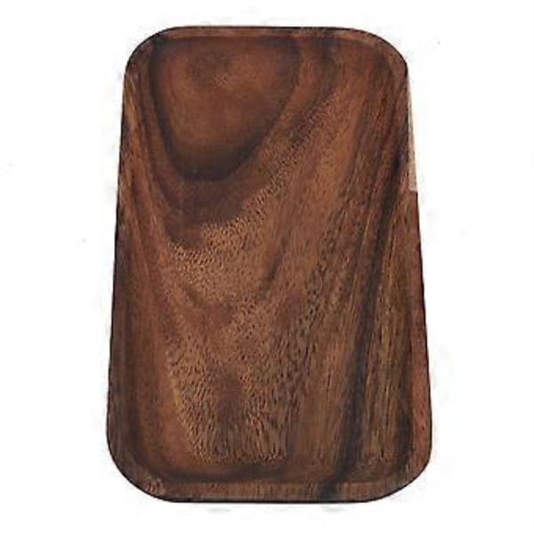 Elegant Sushi Brett Snacks Salat Desserter Tre Serveringsfat for Hjem Restaurant 25*12.5*2cm