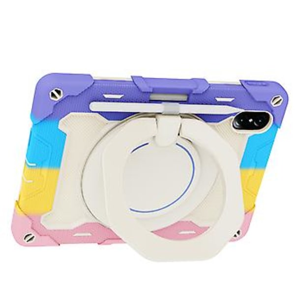Silikon + PC Tablet Fodral För Honor Tablet V7 Pro Svart