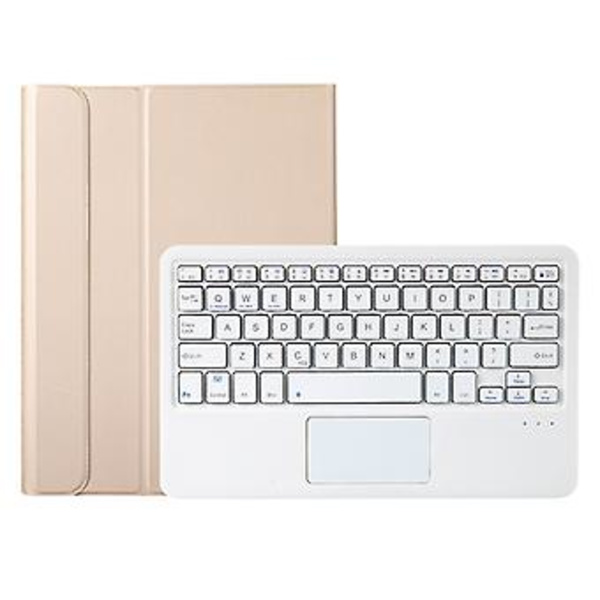 Tangentbord + Fodral För Samsung Galaxy Tab S8 11 tum SM-X700 Guld Gold