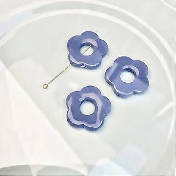 Akryylikukkariipus Kaulakoru Vahalinja Solisluuketju Makea Muoti Choker Kaulaketju Korulahja Naisille Tytöille Pink