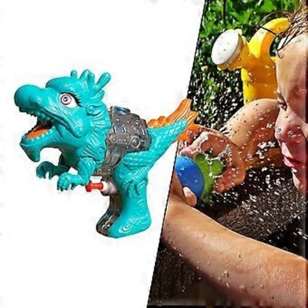 Unik Vattenpistol, Vattenspel för Pool Strand Pool Trädgård Chinese Dragon Blue