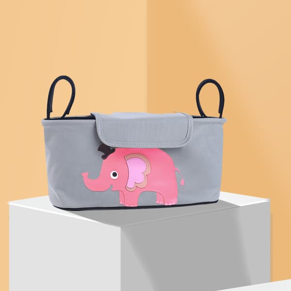 1PCS (med lokk - Rosa elefant, ca. 32x14x17cm) Multifunksjonell