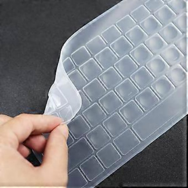 Näppäimistön suojus K580/K585/K470/MK470 langattomille näppäimistöille, ohut silikoninen näppäimistön suojus, värikäs musta Colorful black