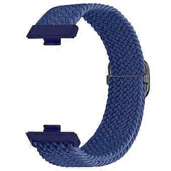 Justerbar flettet nylon urrem i vævet stil til Huawei Watch Fit 3 Style H