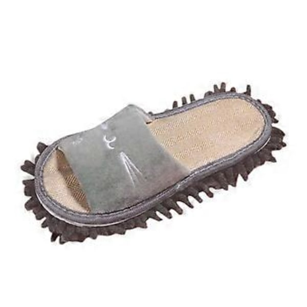 Söpöt Pölymoppitossut Unisex Pölylattian Puhdistustyökalu Kylpyhuoneeseen Makuuhuoneeseen (Harmaa) Gray