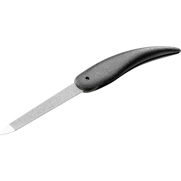 Svart - Ficknagelfil - Safirnagelfil - 7,5cm/13,5cm - 3