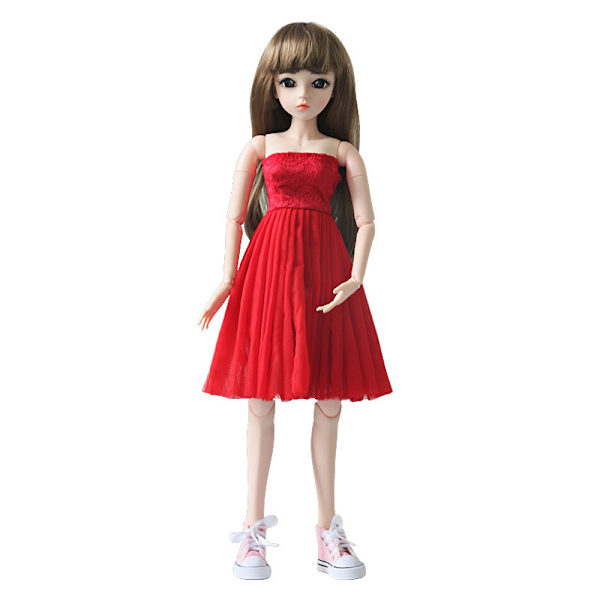 60cm Barbie Dukke Kjole Kjole Tøj Tilbehør 3stk Tilbehør C