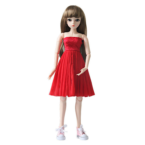 60cm Barbie-nukkemekko Mekko Vaatteet Tarvikkeet 3kpl Lisävaruste C