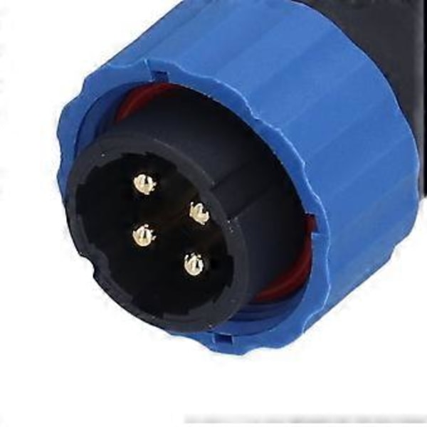 Aviation Kontakt IP68 Vattentät Anslutning Hane Hona Butt Terminal 380V SP204 Pin