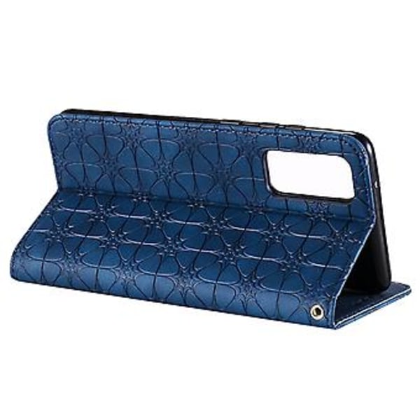 For Samsung Galaxy S20 FE Lykkebringende Blomster Præget Cover
