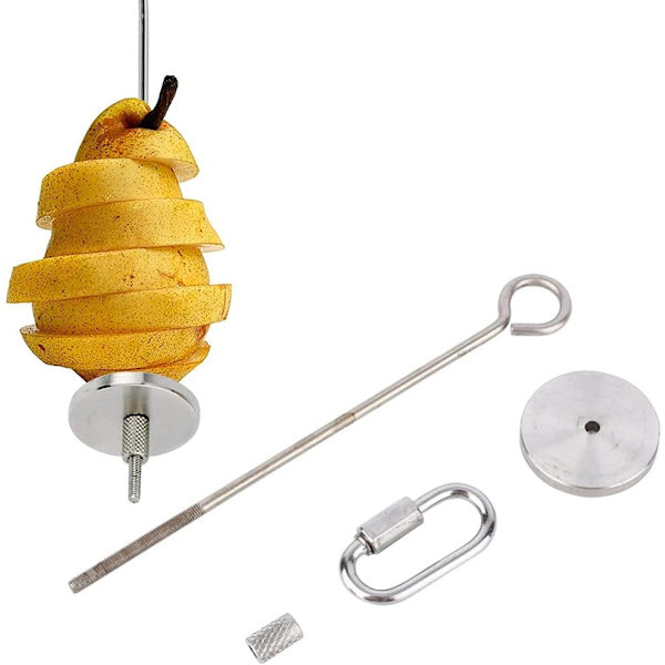 Fuglefrugtholder, Fuglespyd, (stor) Papegøje Frugtholder, Rustfrit