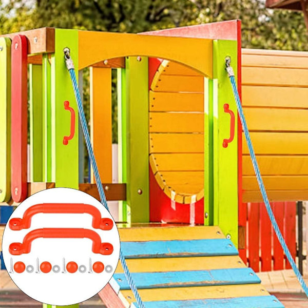 Game Grab Handles Børnelegeplads Sikkerhed Anti-slip Greb Skrue