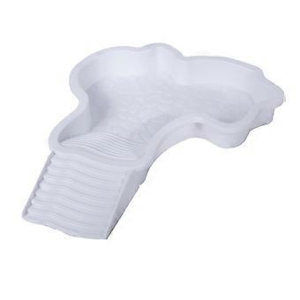 Reptiler Vattenbehållare Vattenskål Med Trappsteg Lätt Rengöring Sköldpaddor Badstation 35x28.50cm Vit(Vit) White