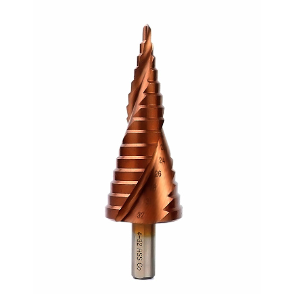 Mengshen Cobalt Stegslipade Borrar 4-32mm Spiralspår, HSS M35 Skär