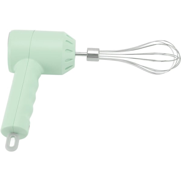 3-växlad sladdlös elektrisk handmixer 20W kökshandmixer med äggvisp för matlagning grön