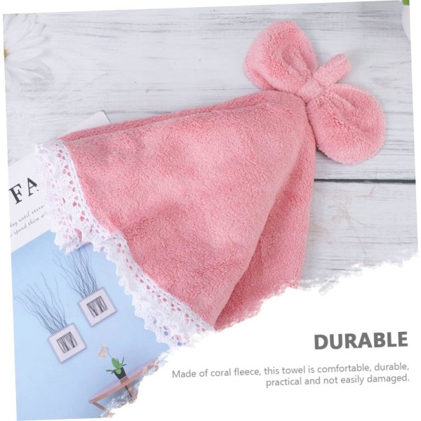 2 st korallfleece handdukar rengöringsdukar mikrofiber disktrasa
