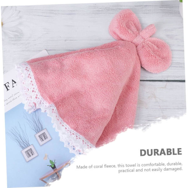 2 stk. koralflis håndklæde rengøringsklude mikrofiber karklud