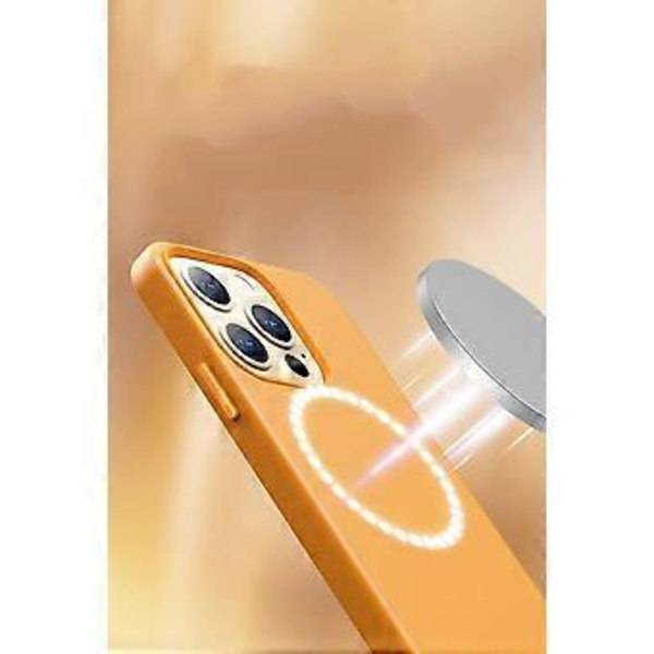 Magnetisk Læderetui til iPhone 14 Pro Max Etui Læder 6,7 tommer Slank og Tynd Design God Udseende Let at Holde