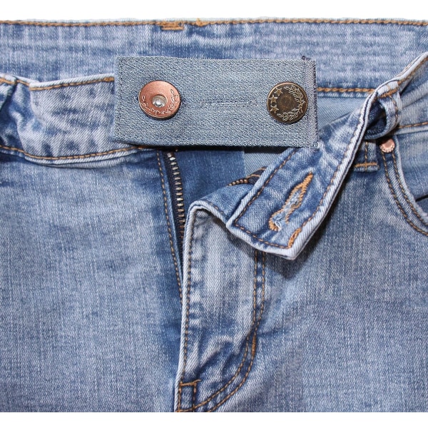 Denim midjeförlängningsknapp för jeans och kjol Bekväm Meta