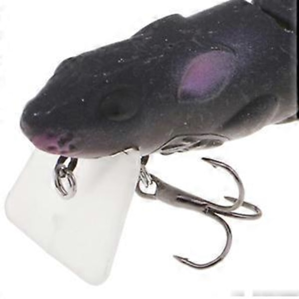 Konstgjord Mus Fiske Lockbete Råtta Möss Bete Utrustning Krokar Topwater Fiske 01(01) 1