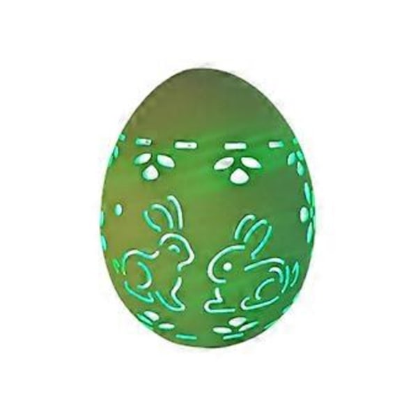 Påsk Påsk Ihålig Glödande Påsk Skrivbordsdekoration Keramiska Hantverk Ornament B