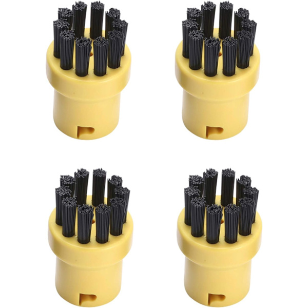 4 kappaleen pyöreät harjat Karcher SC1 SC2 SC3 SC4 SC5 -höyrypuhdistimeen