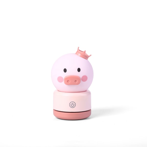 1 stk. Pink1 Natbordlampe LED Bordlampe Mini Skrivebordslampe Dyr L