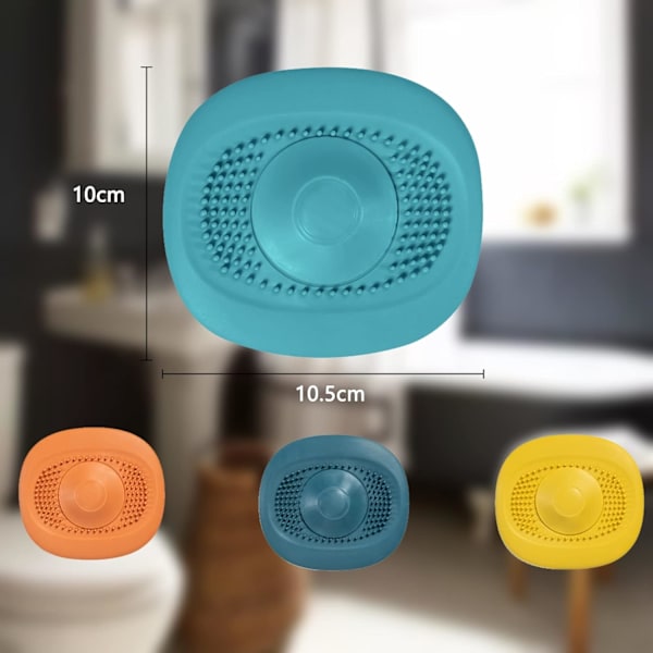 Silikonavloppspluggar, 4-pack, universell badkarsavtappning, skydd