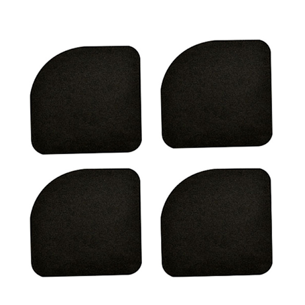 4 stk Møbelmåtter Anti-Vibration Gummi Universal Lydløs Non-Slip