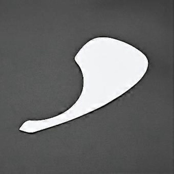 Akustisk Gitarr PVC Plektrumskydd Anti-repa Hand Blank Ark Självhäftande Baksida för De Flesta Akustiska Gitarrer