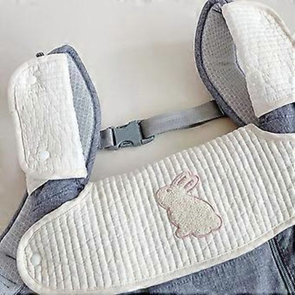 Baby Taljestol Savlesmæk Blød Bomuld Super Absorberende til Nyfødte og Småbørn Sæder Bærere Savl Håndklæde patch bear