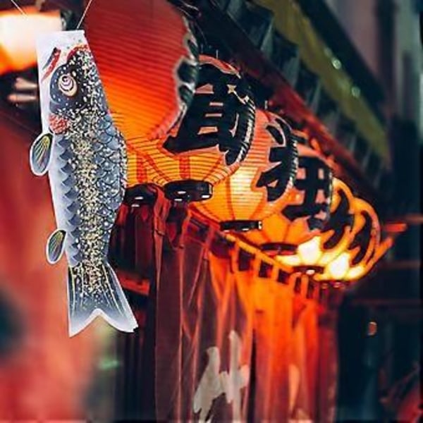 Japanilainen Karpin Tuulipussi Ripustettava Kala Tuulipussi Lippu Ulkokäyttöön Kodin Juhlakoriste