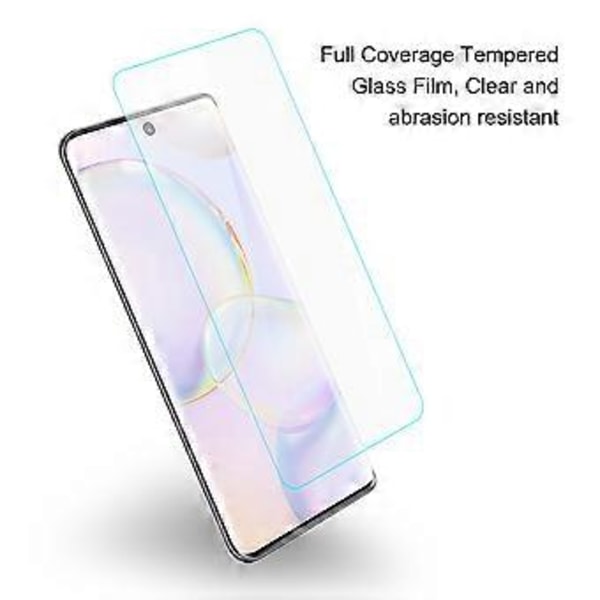AMORUS Skærmbeskytter til Honor 400 2.5D Buekant 9H Høj Aluminium-Silicium Glasfilm
