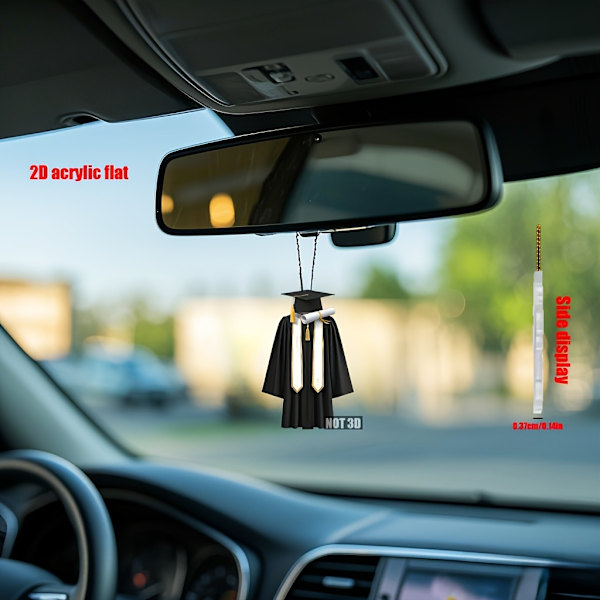 2025 Dimissionspynt Ornament Dimissionskåbe Ornament Red