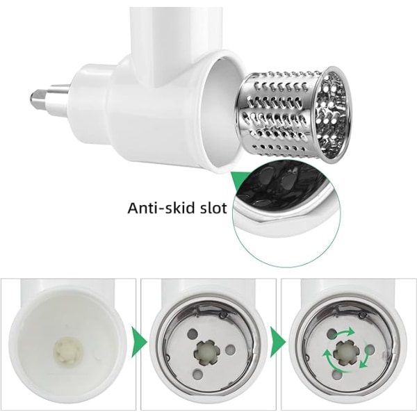 Slicer Shredder-tillbehör för Kitchenaid Blender, Slicer Attac