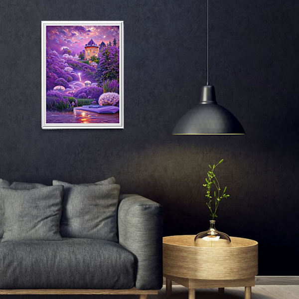 5D 30 × 40cm Kristallitimanttimaalaus, Timanttitaidemaalaus Ki