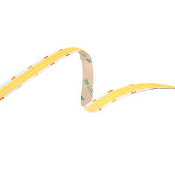COB LED -nauhavalo, erittäin kirkas, itseliimautuva, joustava, kaksirivinen DIY-lamppunauha kaappiin, autoon, 10 m, 24 V, 3000 K, lämmin valo