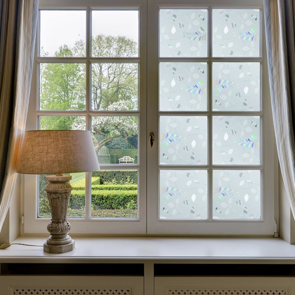 Ikkunakalvo Privacy Glass 3D koristeellinen ikkunoiden peittäminen läpinäkymätön